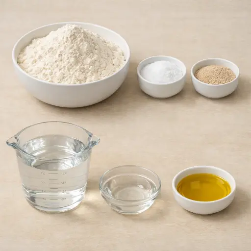 Ingredients for The Artisan Loaf