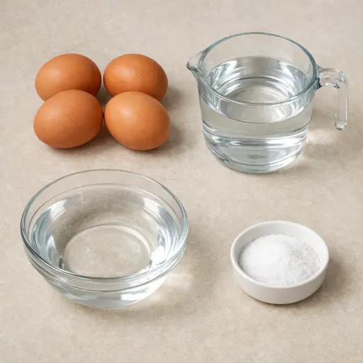 Ingredients for Timeless Boiled Eggs