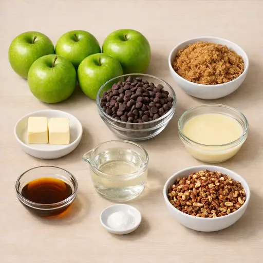 Ingredients for Timeless Caramel Apples
