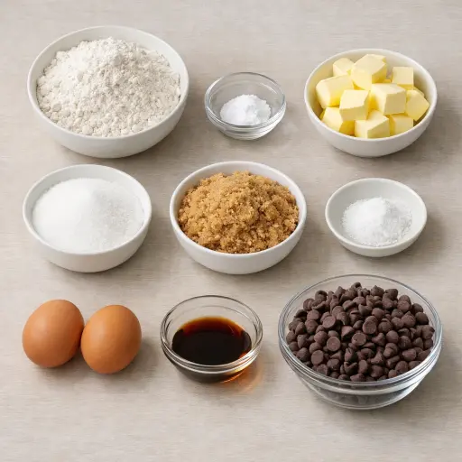 Ingredients for Timeless Cookie Dough