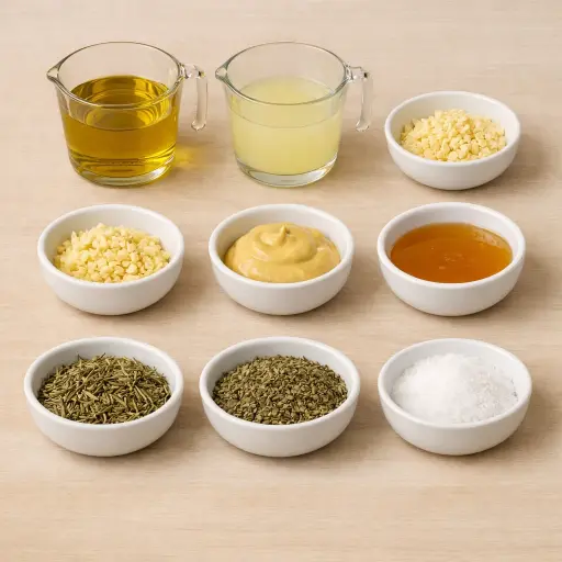 Ingredients for Timeless Herb Chicken Marinade