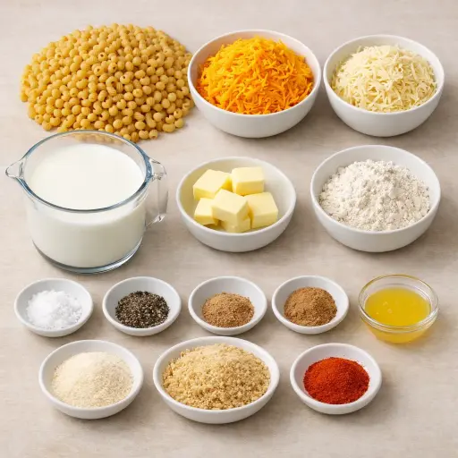 Ingredients for Timeless Macaroni and Cheese