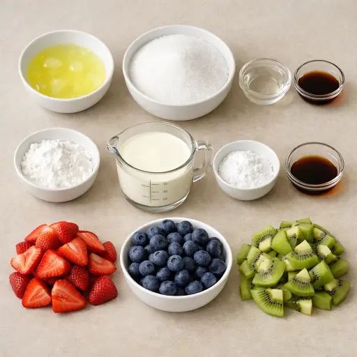 Ingredients for Timeless Pavlova