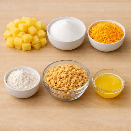 Ingredients for Timeless Pineapple Bake