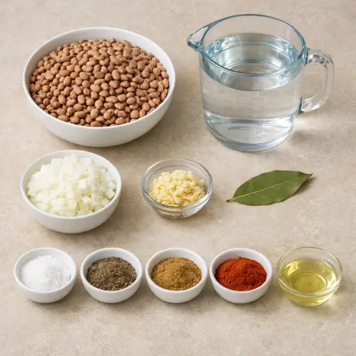 Ingredients for Timeless Pinto Beans