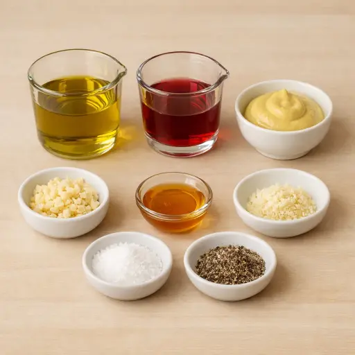 Ingredients for Timeless Vinaigrette