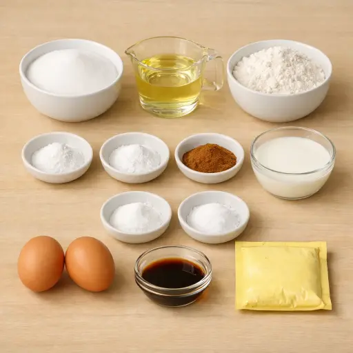 Ingredients for Traditional Amish Friendship Bread