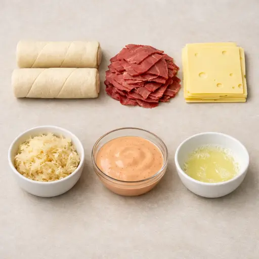 Ingredients for Traditional Deli Bake