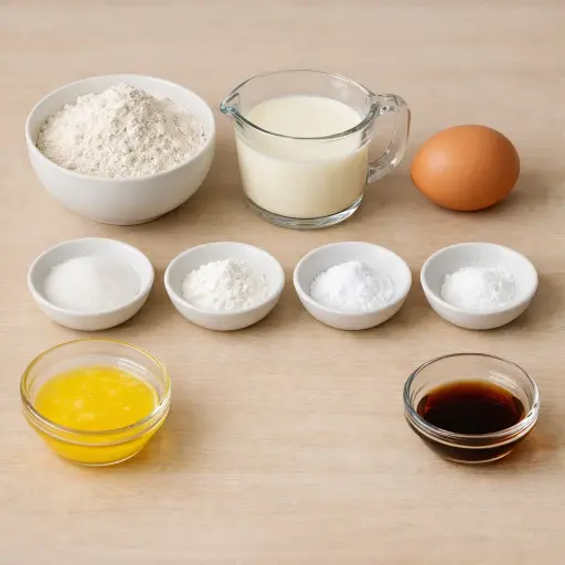 Ingredients for Traditional Flapjacks