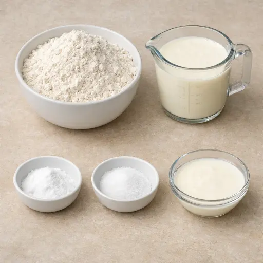Ingredients for Traditional Irish Soda Bread