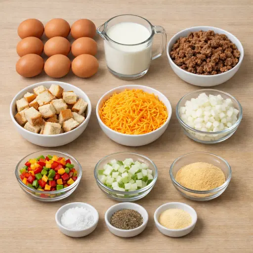 Ingredients for Traditional Morning Bake