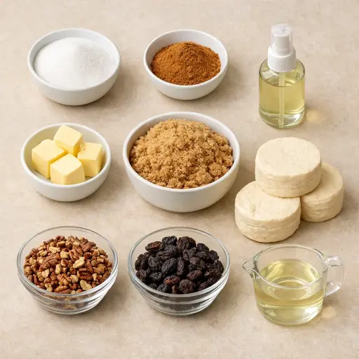 Ingredients for Traditional Pull-Apart Bread
