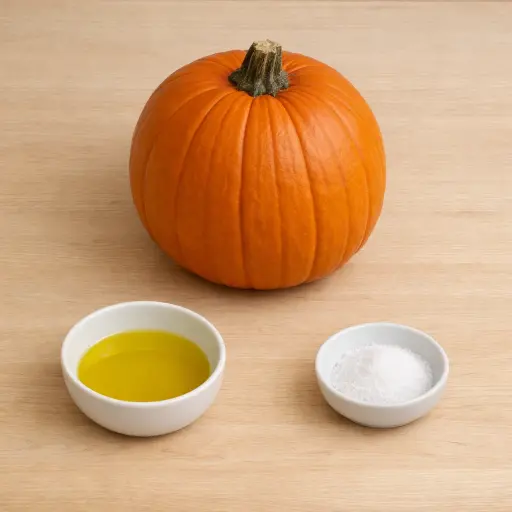 Ingredients for Traditional Pumpkin Puree