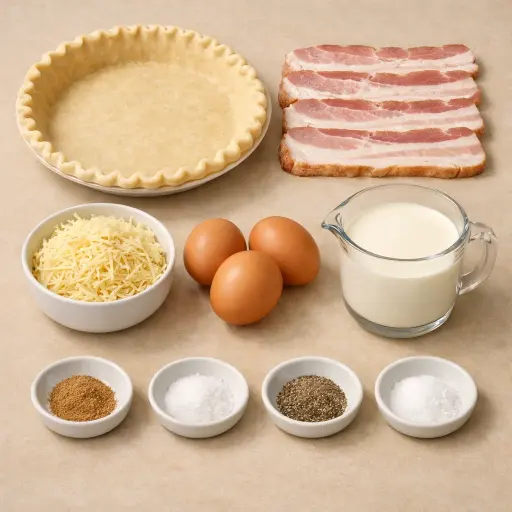 Ingredients for Traditional Savory Pie