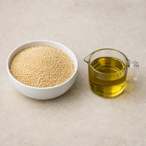 Ingredients for Traditional Sesame Paste Delight