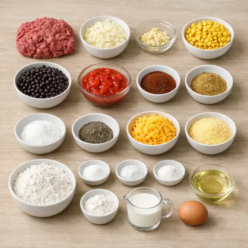 Ingredients for Traditional Tamale Pie