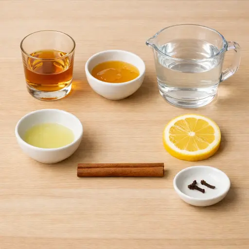 Ingredients for Traditional Warm Toddy