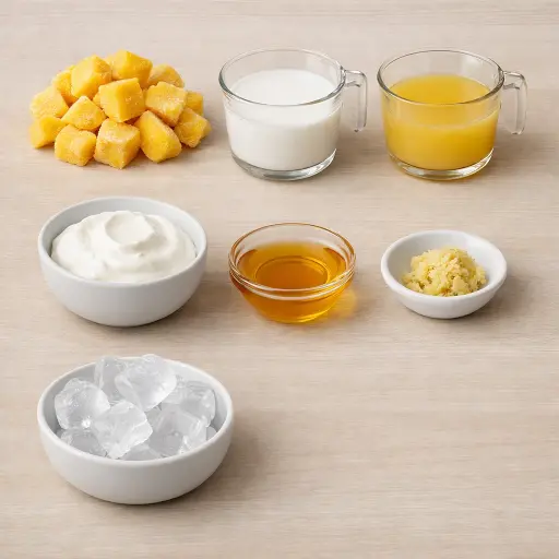 Ingredients for Tropical Breeze Smoothie