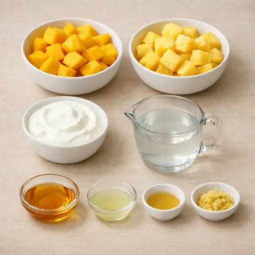 Ingredients for Tropical Mango Delight