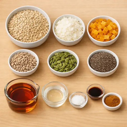 Ingredients for Tropical Nut-Free Granola