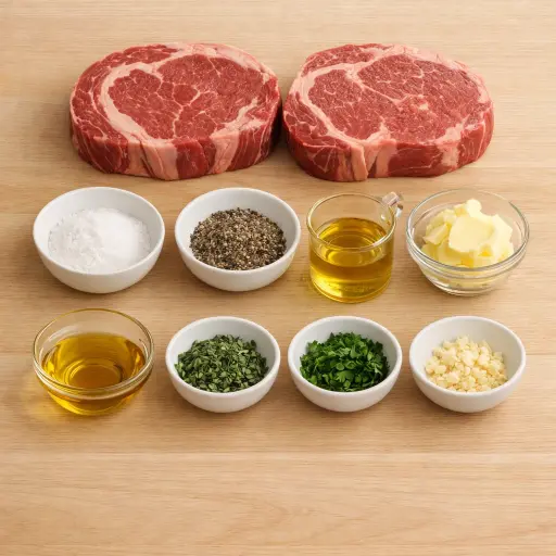 Ingredients for Truffle Butter Steak