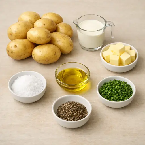 Ingredients for Truffle Mashed Potatoes