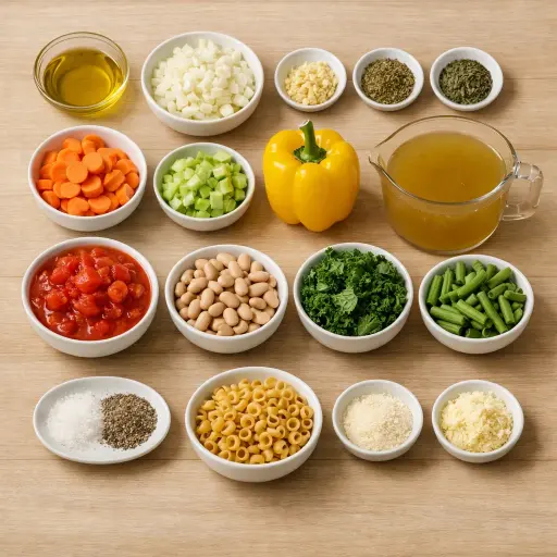 Ingredients for Tuscan Harvest Minestrone