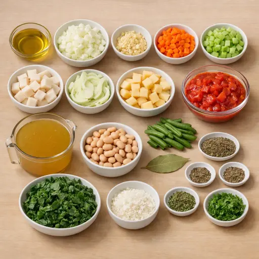Ingredients for Tuscan Winter Minestrone
