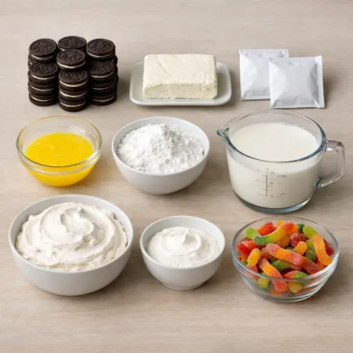 Ingredients for Vintage Garden Cake