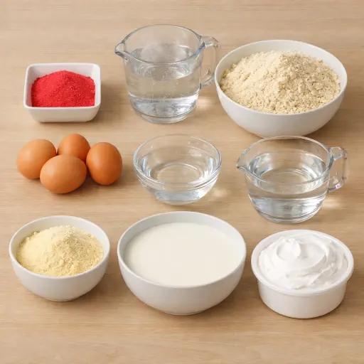 Ingredients for Vintage Jello Delight
