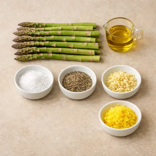 Ingredients for Vintage Oven-Roasted Asparagus
