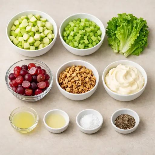 Ingredients for Waldorf Delight