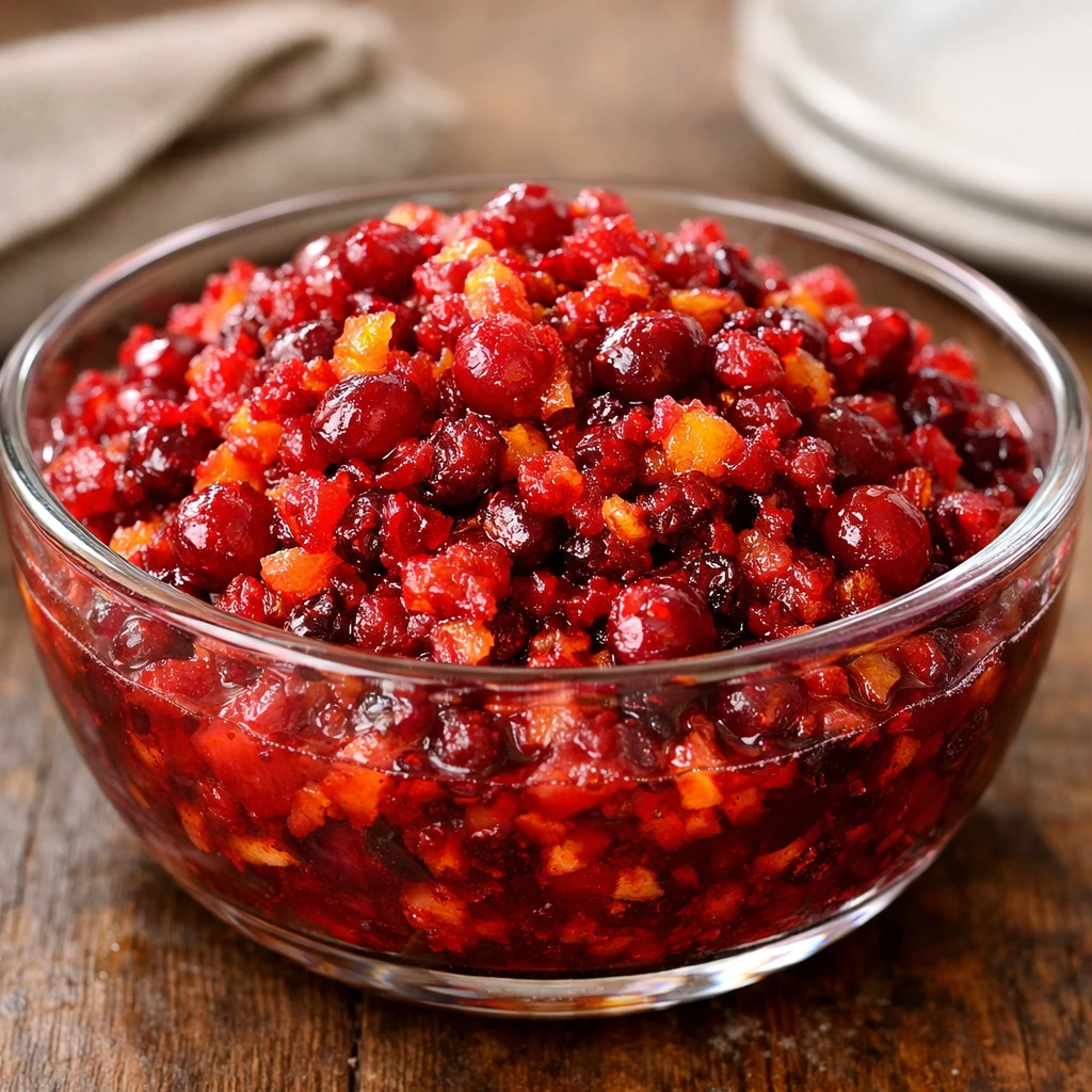 Classic Cranberry Orange Relish