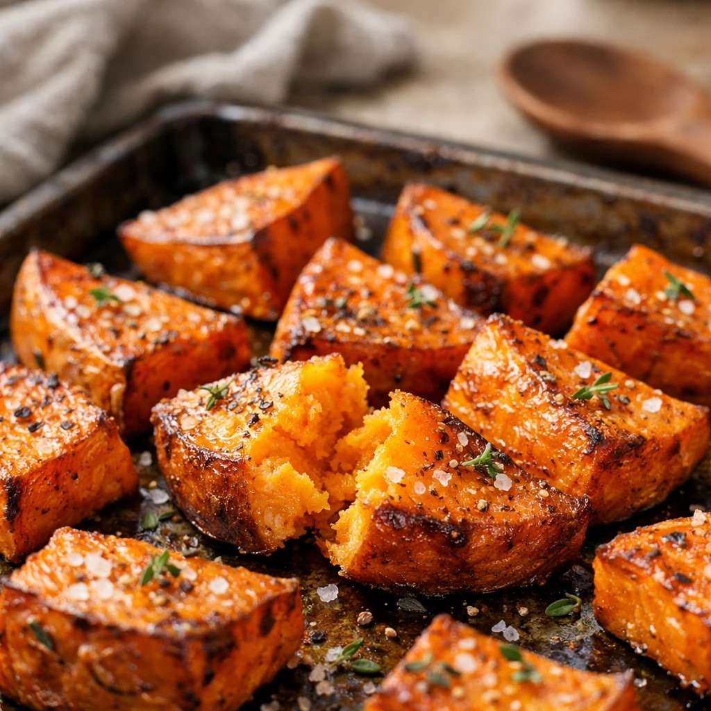Classic Oven-Roasted Sweet Potatoes