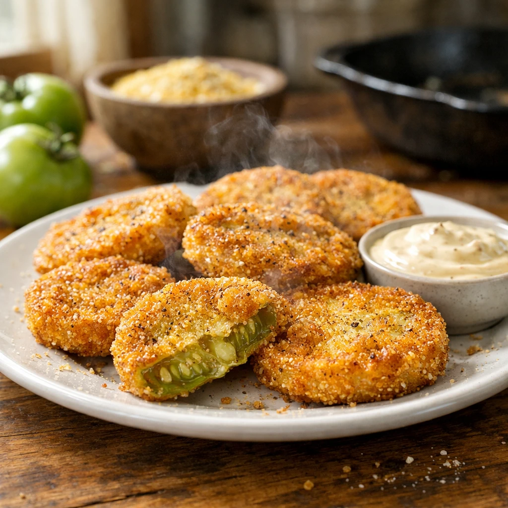 Classic Southern-Style Fried Green Tomatoes