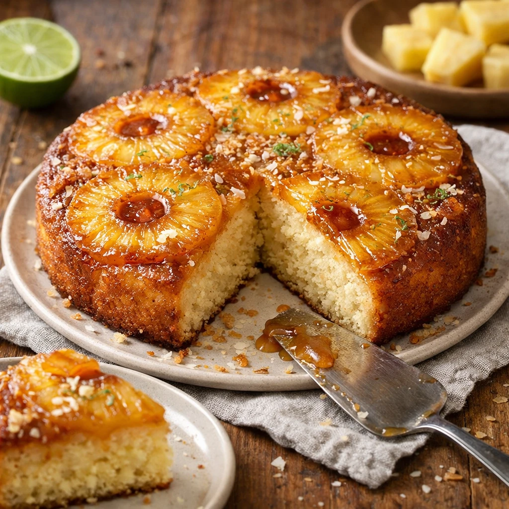 Classic Tropical Twist Pineapple Upside-Down Cake