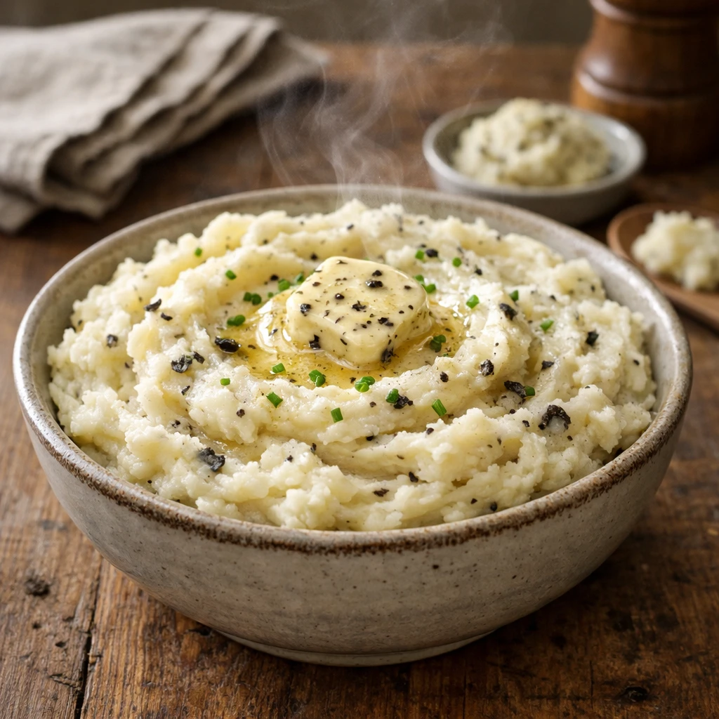 Classic Truffle-Infused Mashed Potatoes