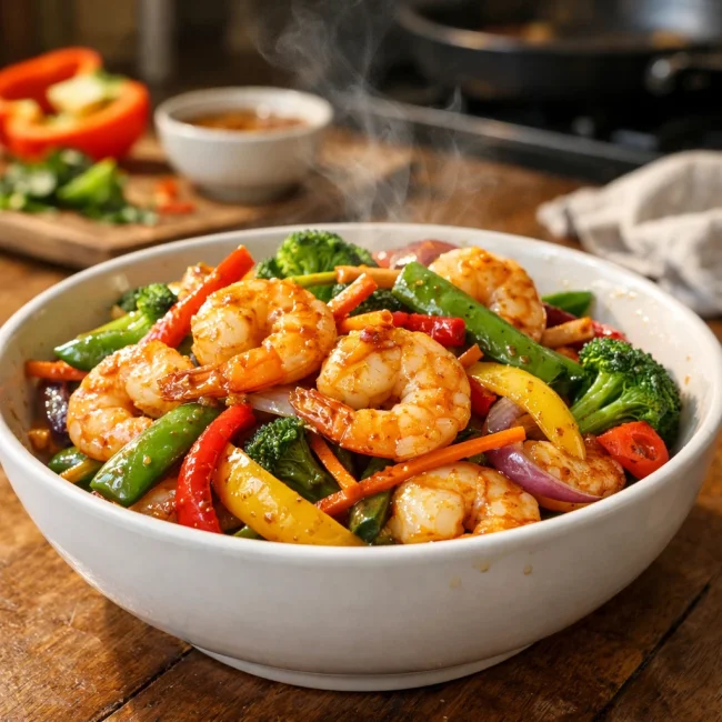 15-Minute Shrimp Stir-Fry