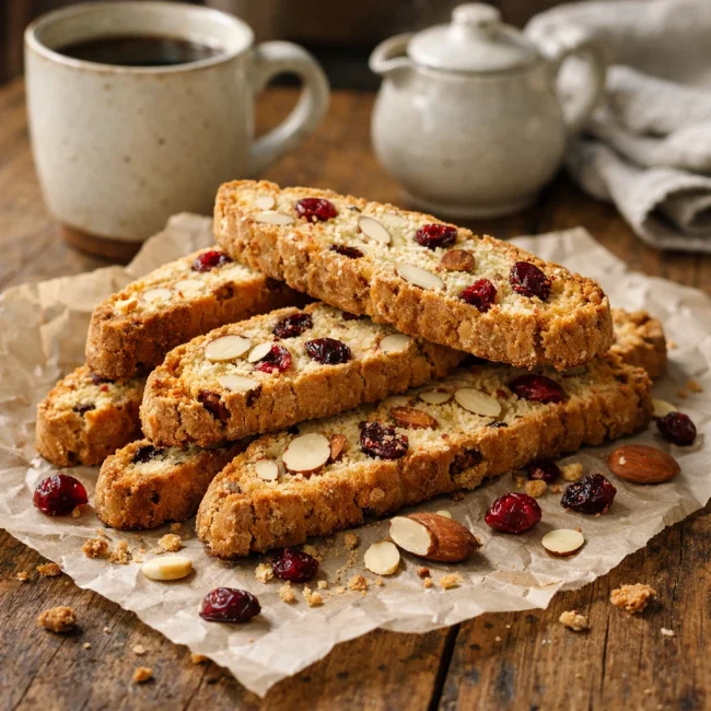 Almond & Cranberry Biscotti