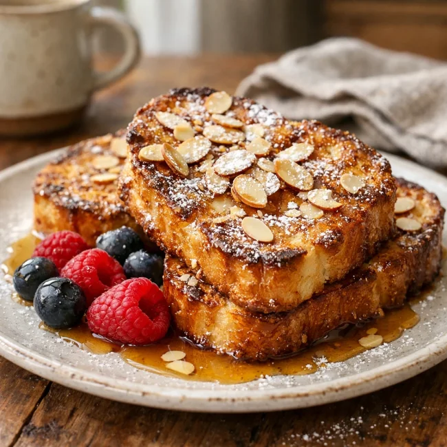 Almond Brioche French Toast
