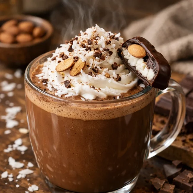 Almond Joy Hot Chocolate
