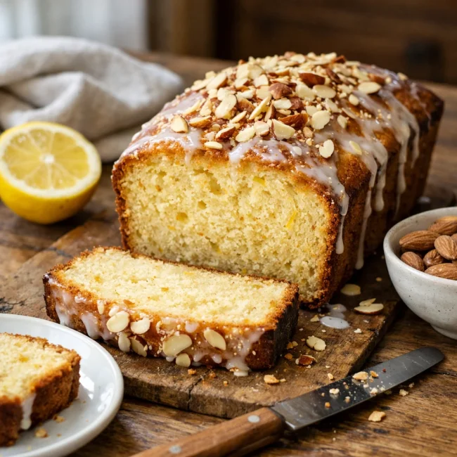 Almond Lemon Pound Cake