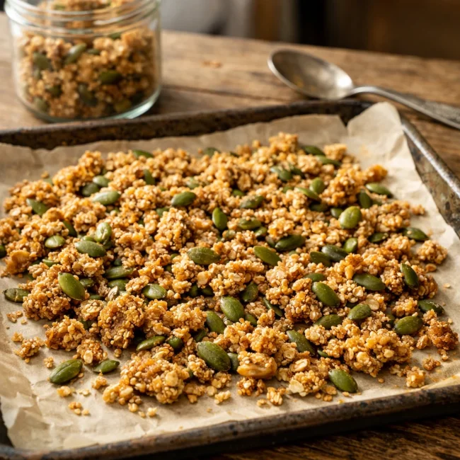 Amaranth and Pumpkin Seed Granola