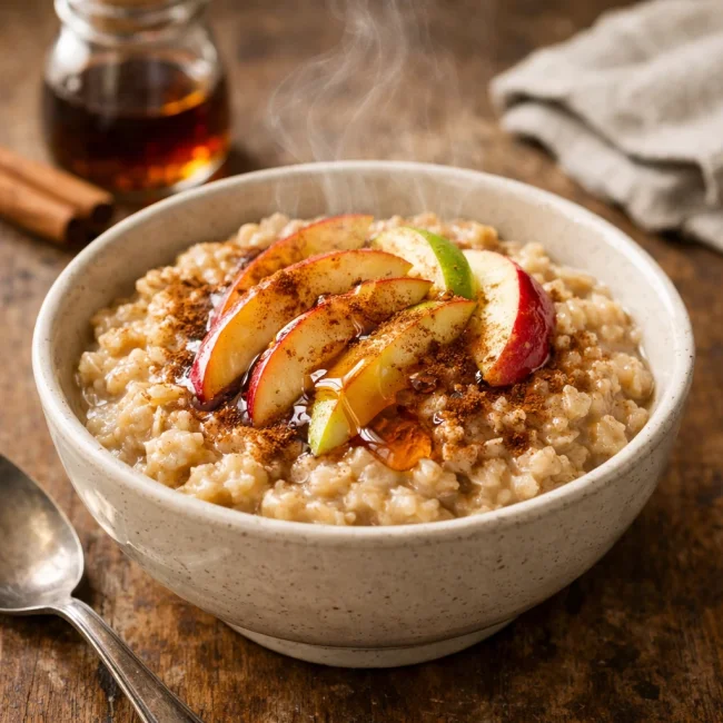 Apple Cinnamon Oatmeal