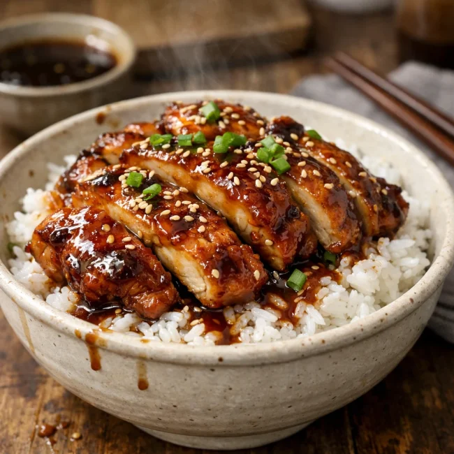 Asian-inspired Teriyaki Chicken