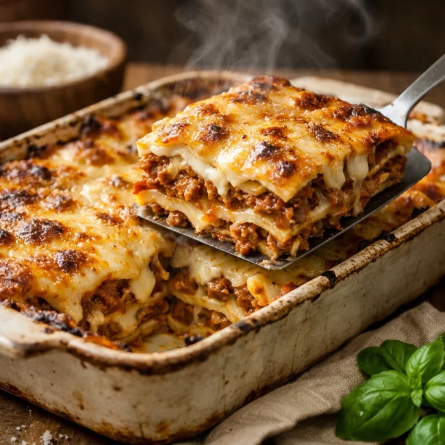Authentic Italian Lasagna