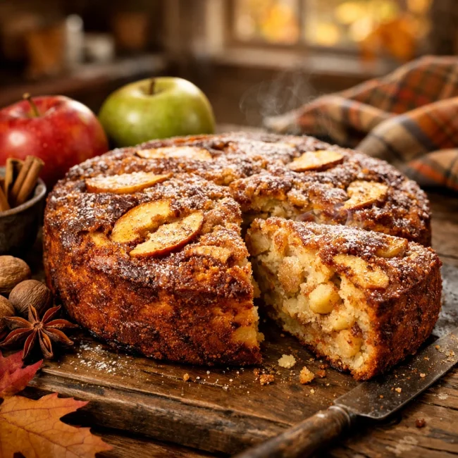 Autumn Harvest Apple Cake