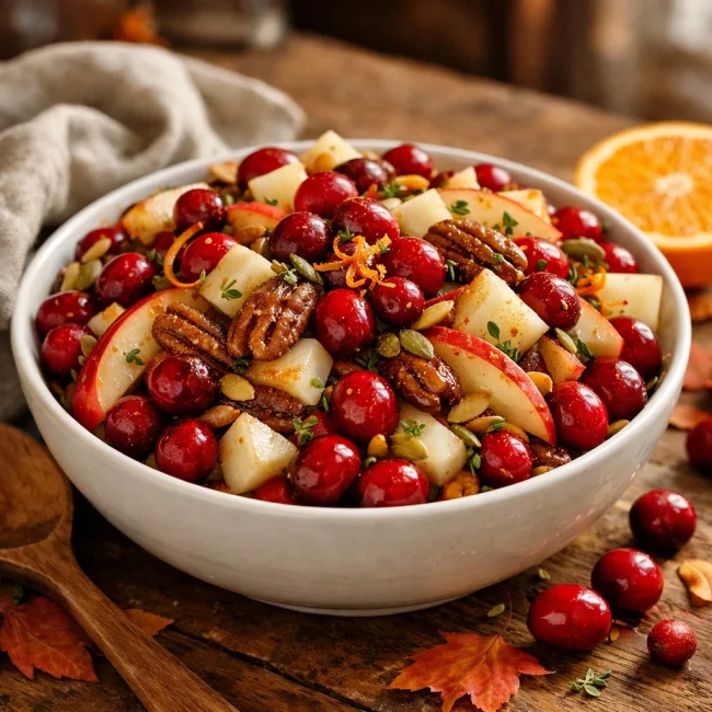 Autumn Harvest Cranberry Salad