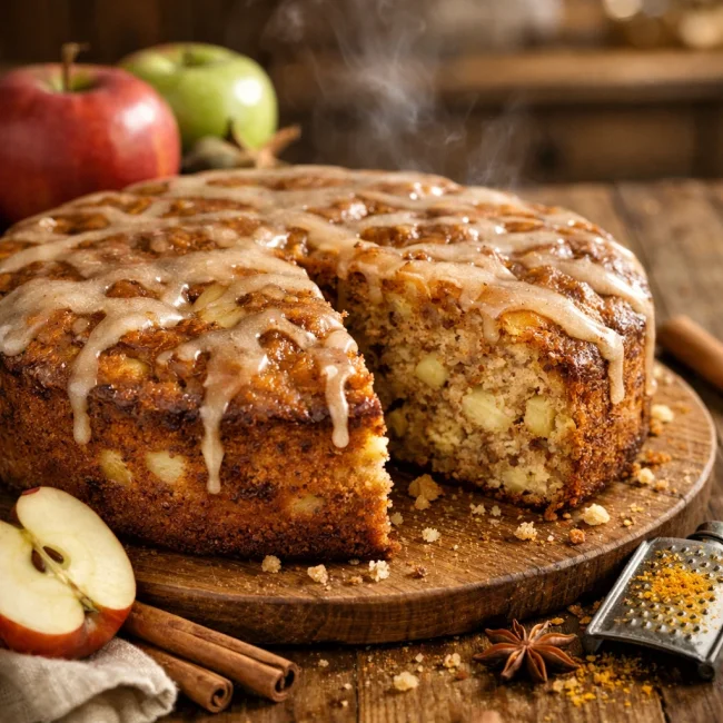 Autumn Harvest Fresh Apple Cake