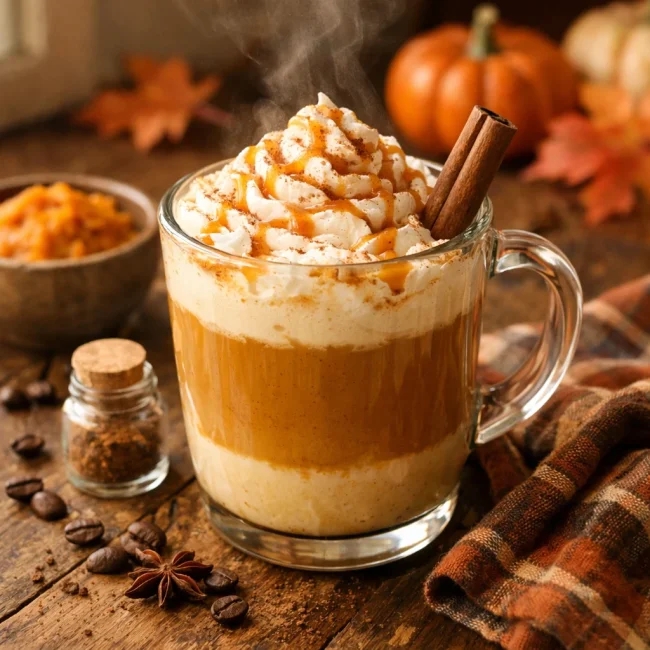 Autumn Harvest Pumpkin Spice Latte